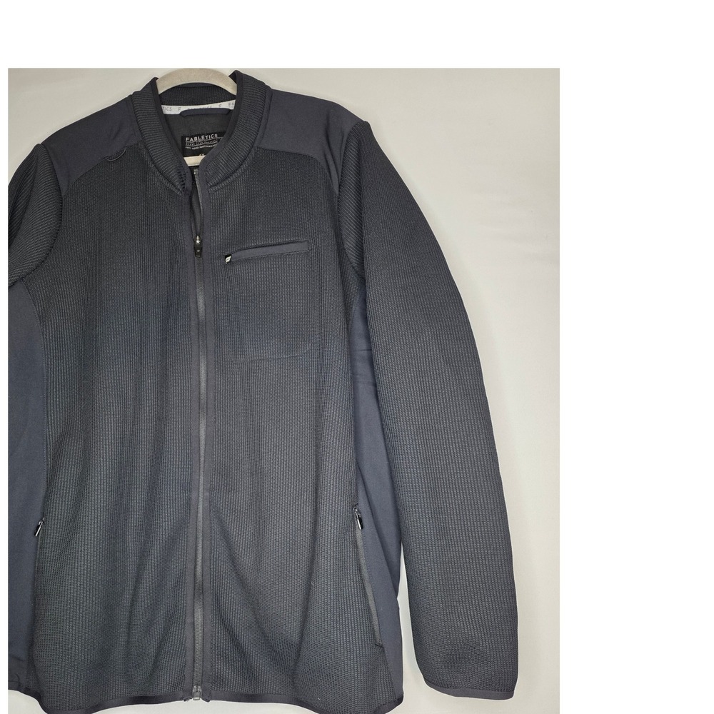 Fabletics Pace Knit Jacket Black Performance 4x F… - image 3